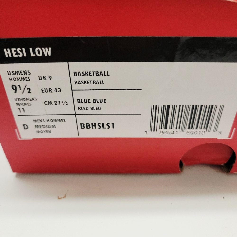 New Balance Hesi Low “Bright Sky” BBHSLS1 Men’s Basketball Shoes Size 9.5 - Picture 13 of 14